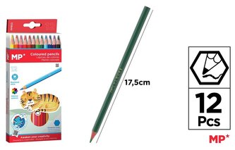 Kredki ołówkowe 12 kolorów