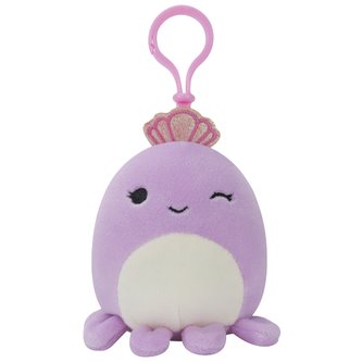SQUISHMALLOWS Klíčenka Princezna chobotnice - Violet