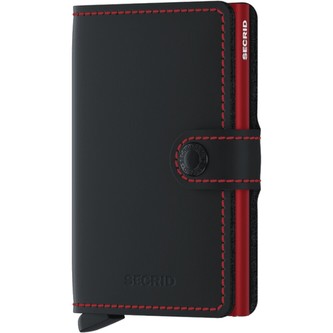 Secrid Miniwallet Matte černá/červená