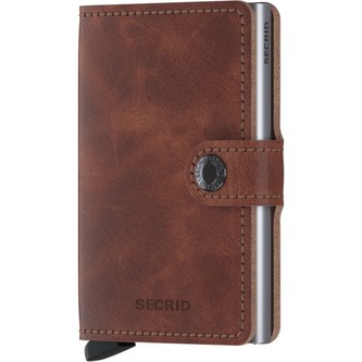 Secrid Miniwallet Vintage hnědá