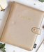 Zápisník v koženom obale - béžový