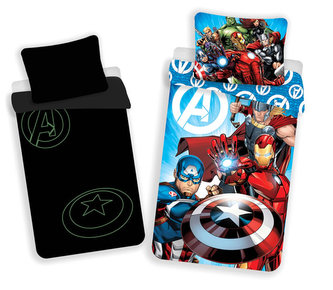 Dětské povlečení - Avengers svítící