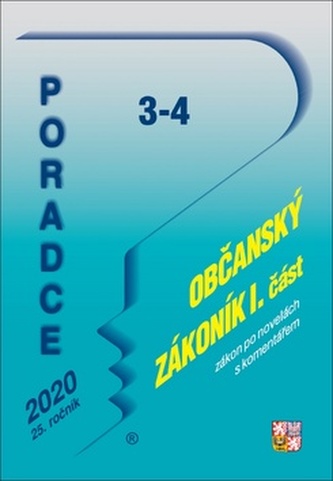 Poradce 3-4 Občanský zákoník I. část