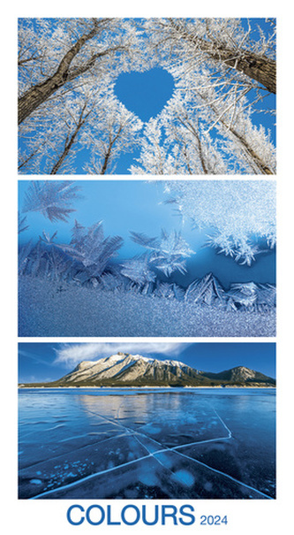 Kalendář 2024 Colours, nástěnný