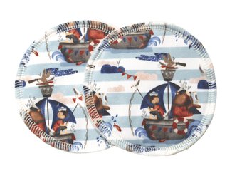 BIO Vložky do podprsenky - Rybáři na jachtě (PUL)