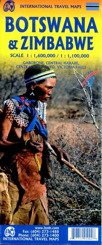 Botswana / Zimbabwe 1:1500000