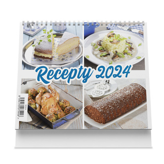 Recepty 2024 - stolní kalendář