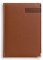 Terminarz 2024 A5 dzienny Lux - brązowy