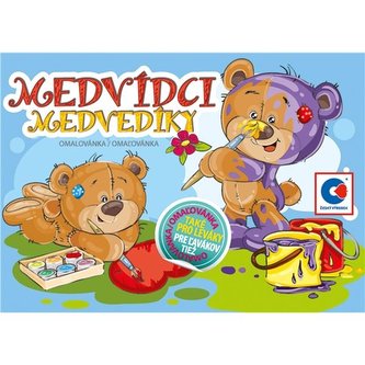 Omalovánky A5, Medvídci