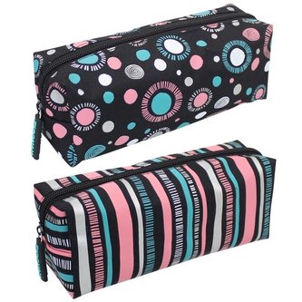 Penál Donau na zip, etue, 21x7,5x7cm, mix motivů