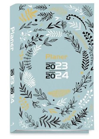 Terminarz 2024 tygodniowy miętowy