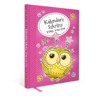 Kalendarz szkolny 2023/2024 A5 - Sowa