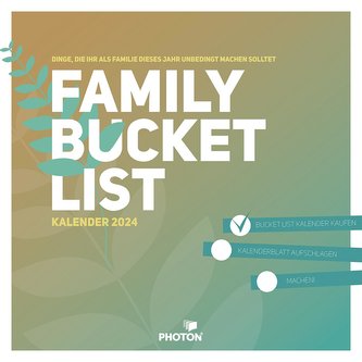 FAMILY BUCKET LIST Kalender 2024