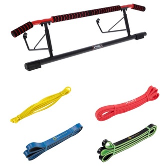 DD11+GU-SET SADA HRAZDY DO DVEŘÍ A ODPOROVÝCH GUM HMS