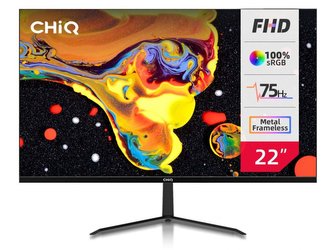 CHiQ MT 22P610FS 22", FHD, 75 Hz, Frameless, černý