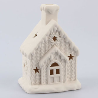 Porcelánový LED dům