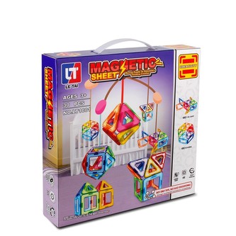 Magnetická stavebnice 30ks