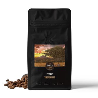 Etiopie Yirgacheffe, balení 1 kg