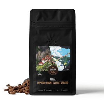 Nepal Supremo Mount Everest Organic - zrnková káva, balení 400 g