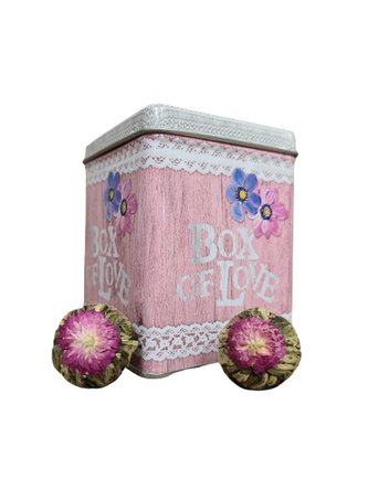 BOX OF LOVE - Kvetoucí čaj z lásky 2 ks