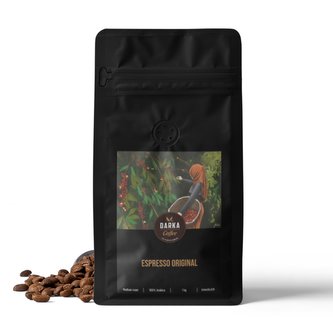 Espresso Original - zrnková káva, balení 400 g