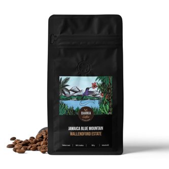 Jamaica Blue Mountain Wallendford Estate - zrnková káva, balení 100 g