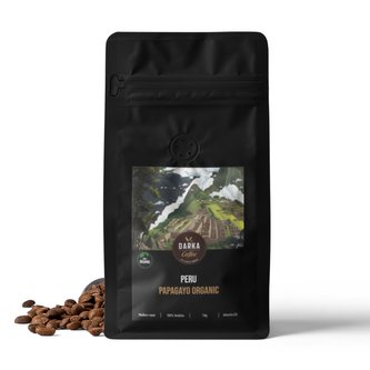 Peru Papagayo Organic - zrnková káva, balení 400 g