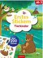 Erstes Stickern - Tierkinder