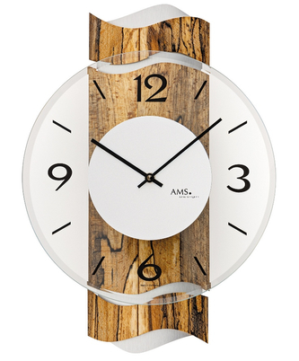 Designové nástěnné hodiny 9622 AMS 39cm