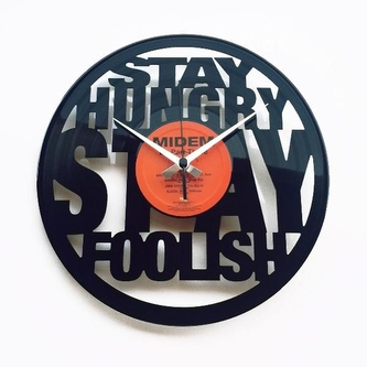 Designové nástěnné hodiny Discoclock 065 Hungry 30cm