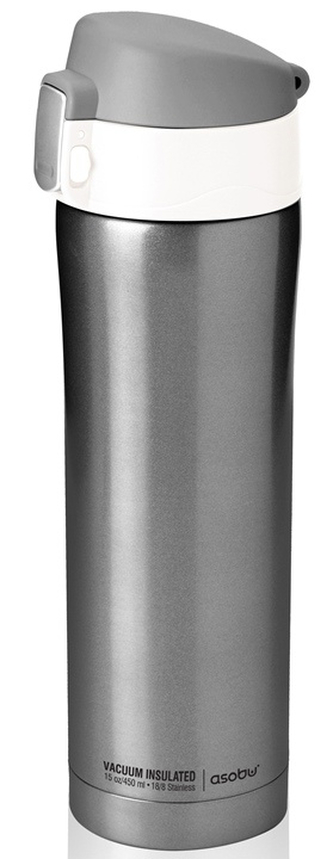 ASOBU dámská trendy termoska Diva smoke&white 450ml