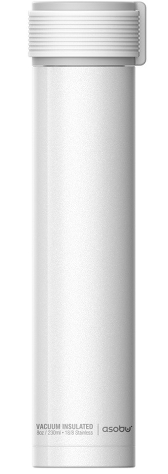 ASOBU trendy cestovní termoláhev Skinny bílá 230ml