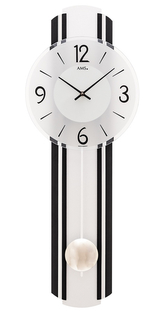 Kyvadlové nástěnné hodiny 7231 AMS 64cm