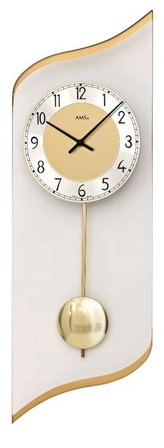 Nástěnné kyvadlové hodiny 7437 AMS 55cm