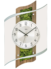 Designové nástěnné hodiny 5517 AMS řízené radiovým signálem 48cm