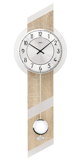 Kyvadlové nástěnné hodiny 7415 AMS 69cm
