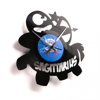 Designové nástěnné hodiny Discoclock Z09 Střelec 30cm