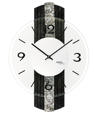 Designové nástěnné hodiny 9676 AMS 38cm