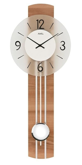 Kyvadlové nástěnné hodiny 7263 AMS 60cm