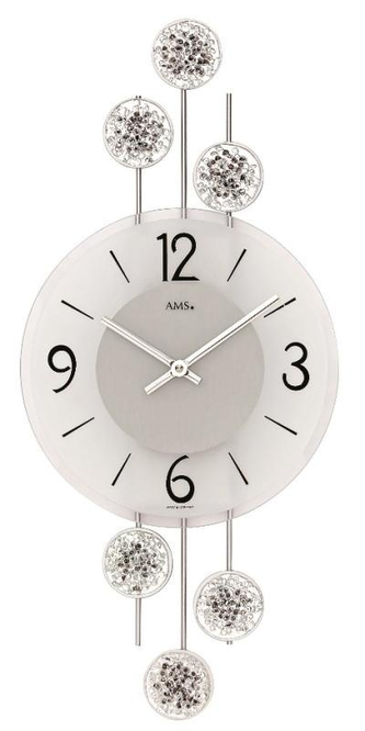 Designové nástěnné hodiny 9440 AMS 47cm