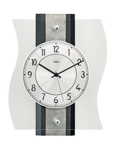 Designové nástěnné hodiny 5538 AMS řízené rádiovým signálem 36cm