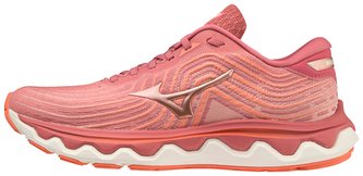 Mizuno WAVE HORIZON 6 / Garnet Rose/Rose Copper/Persimmon Velikost boty: 39.0/6.0