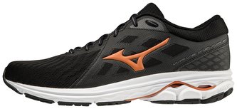 Mizuno WAVE KIZUNA 2 / Black/Orange Copper/Iron Gate Velikost boty: 47.0/12.0