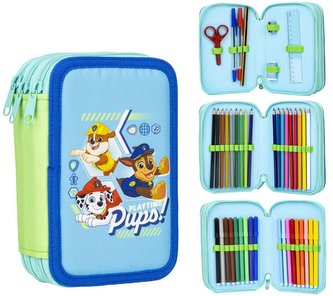 Školní trojdílné pouzdro Paw Patrol|Tlapková Patrola: Čas na hraní - 42 položek (20 x 13 x 6 cm)