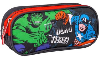 Dvojitý penál na tužky Marvel|Avengers: Je čas hrdinů! (23 x 8 x 10 cm)