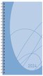 Taschenkalender Modus XL Flexi Colourlux aqua 2024
