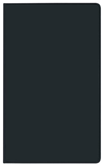 Taschenkalender Saturn Leporello PVC schwarz 2024