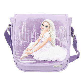 Taška přes rameno Top Model, Fialová s baletkou