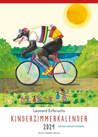 Leonard Erlbruchs Kinderzimmerkalender 2024