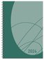 Buchkalender Wochentimer Flexi Colourlux petrol 2024